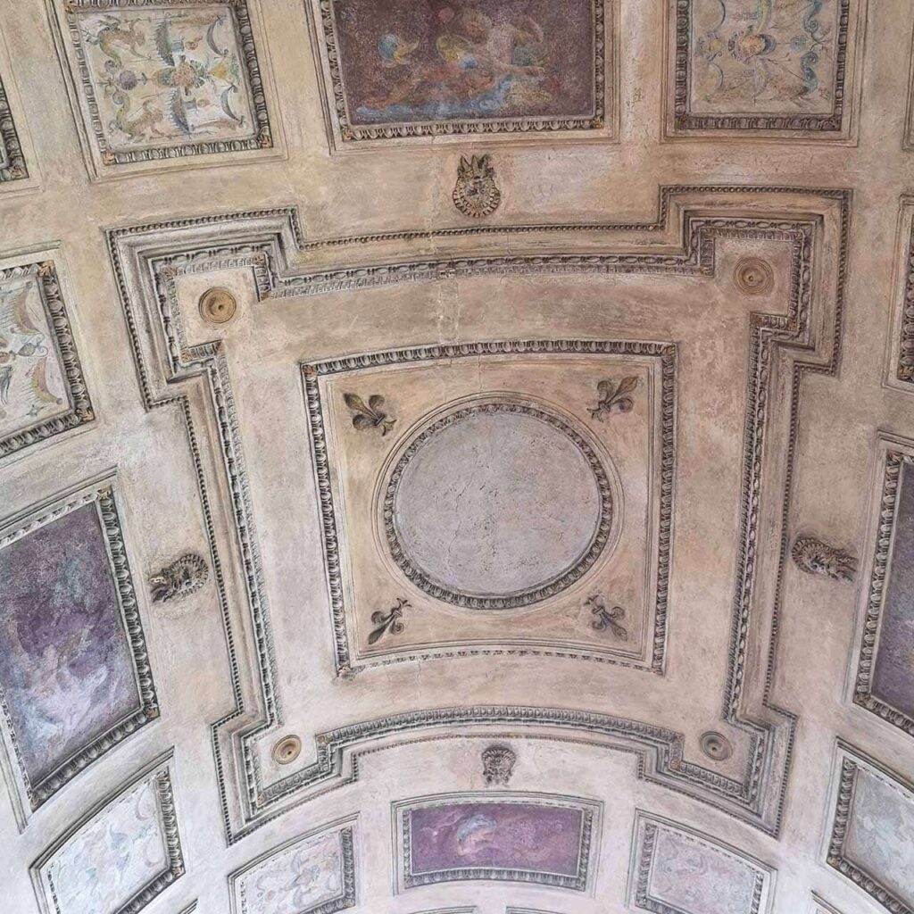 Loggia Paolo III soffitti