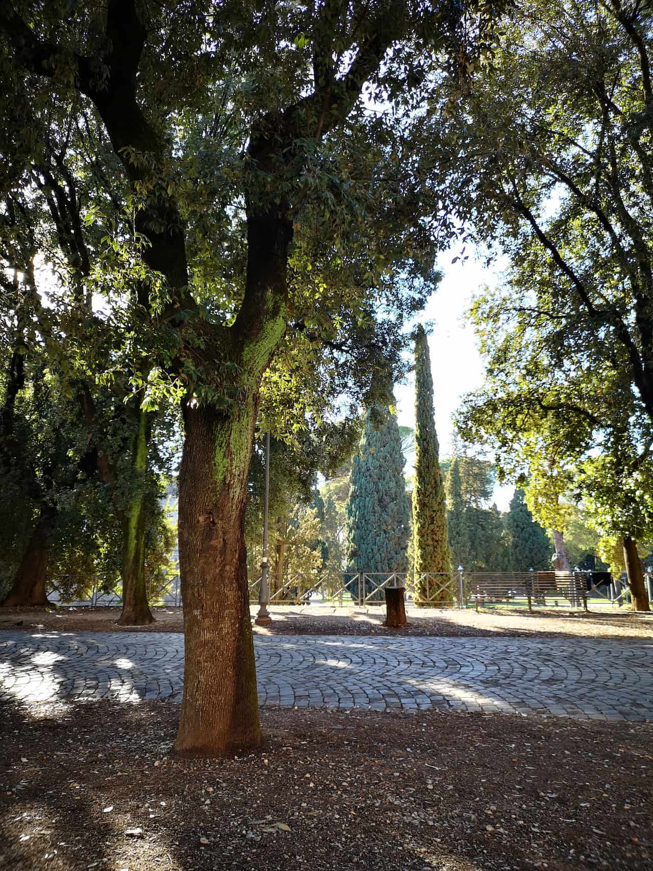 mole adriana park in rome