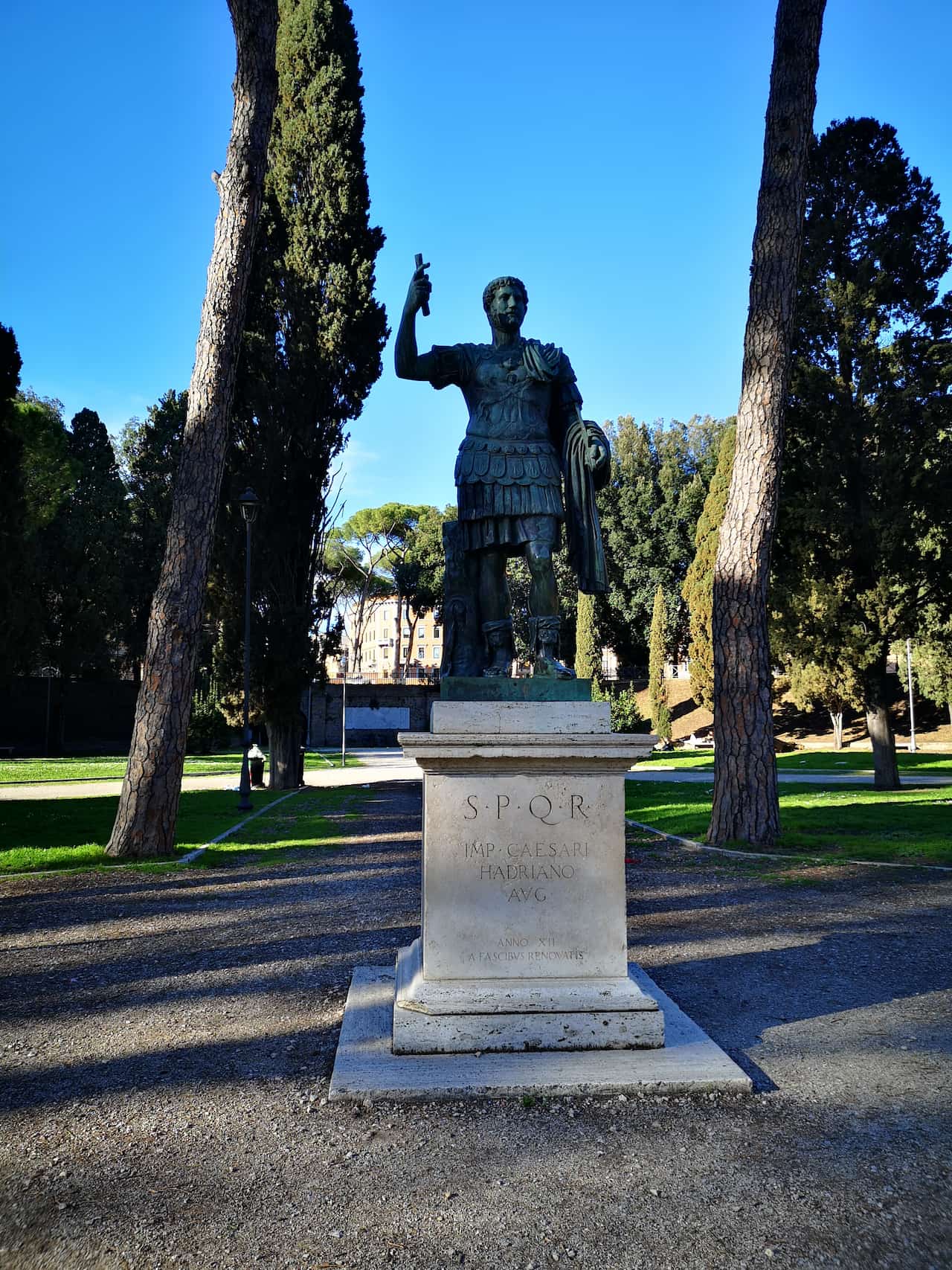 emperor adrian park rome